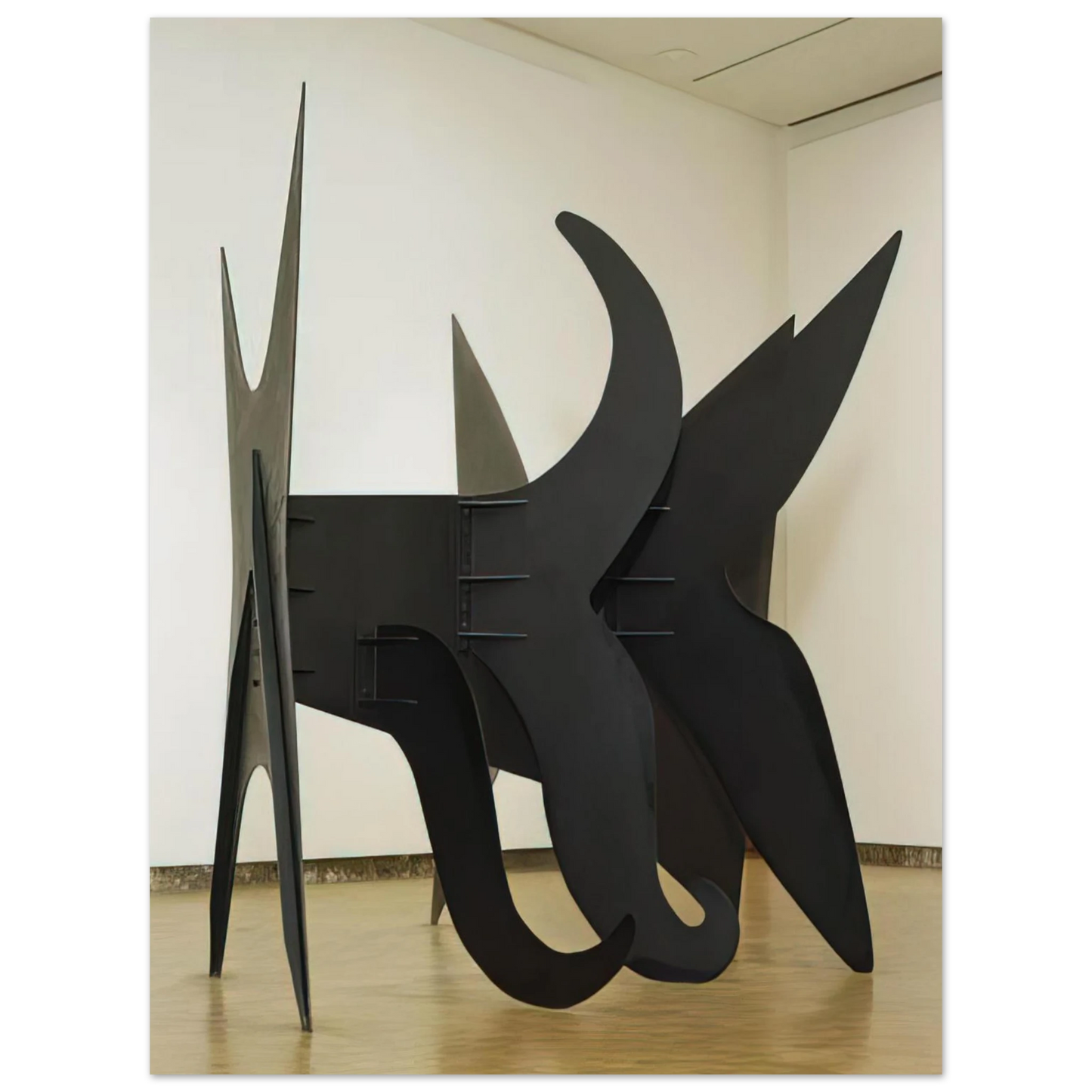 Alexander Calder - THE X AND ITS TAILS 1967 Fine Art Poster