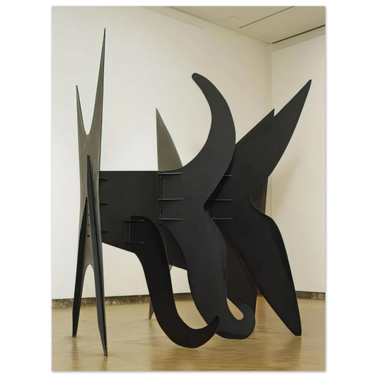 Alexander Calder - THE X AND ITS TAILS 1967 Fine Art Poster