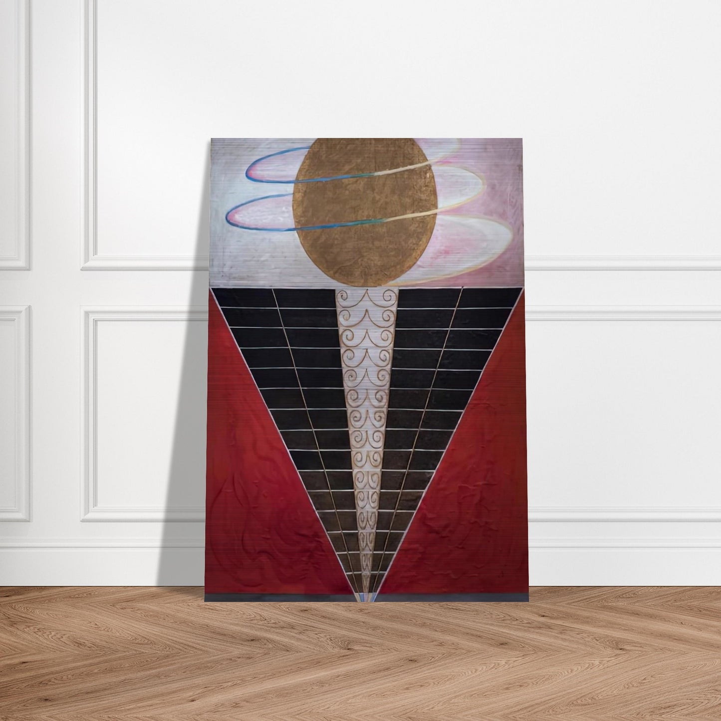 ALTARPIECE NO 2 1915 - Hilma af Klint Brushed Aluminum Print - 70x100 cm / 28x40 inches | Hilma af Klint Aluminum Print | Hilma af Klint Prints