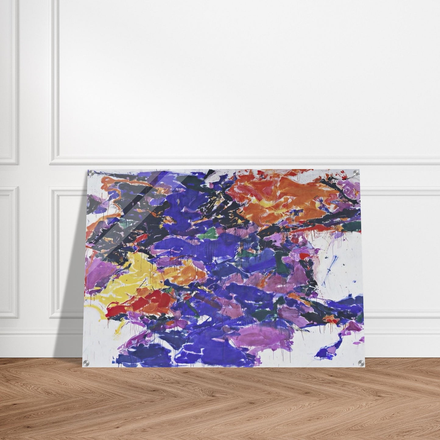 Towards Disappearance II - Sam Francis Acrylic Print - 70x100 cm / 28x40″ inches