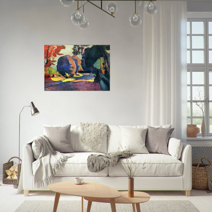 THE LUXEMBOURG GARDENS 1901 - Henri Matisse Brushed Aluminum Print - 70x100 cm / 28x40 inches | Henri Matisse Aluminum Print | Henri Matisse Prints
