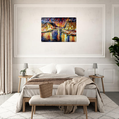 Leonid Afremov - Leonid Afremov Acrylic Print - 70x100 cm / 28x40″ inches