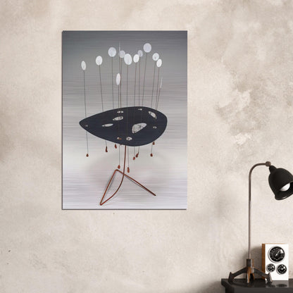 ASPEN 1948 - Alexander Calder Brushed Aluminum Print - 70x100 cm / 28x40 inches | Alexander Calder Aluminum Print | Alexander Calder Prints