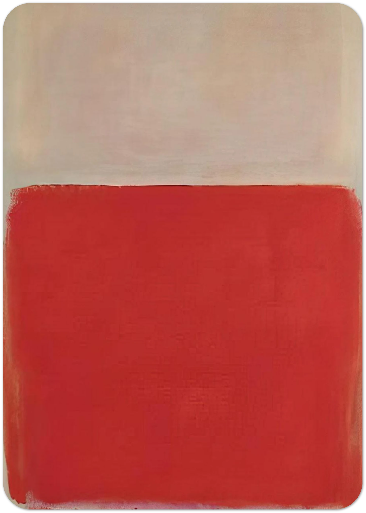 No. 3 - 1953 By Mark Rothko Pack of 10 Post Cards | Mark Rothko Post Cards | A6 (10.5 x 14.8 cm) - 4.1 x 5.8 inches