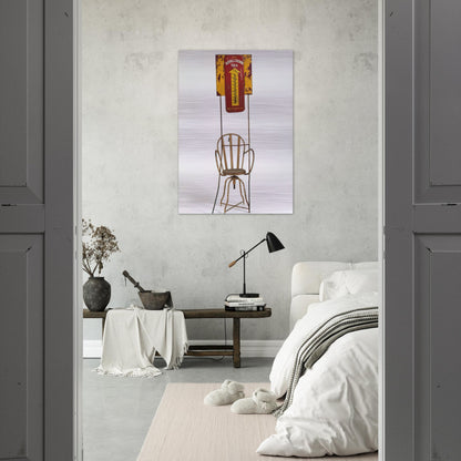 UNTITLED KABAL AMERICAN ZEPHYR 1983 - Robert Rauschenberg Brushed Aluminum Print - 70x100 cm / 28x40 inches | Robert Rauschenberg Aluminum Print | Robert Rauschenberg Prints