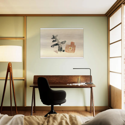 11.5.50 - 1950 - Julius Bissier Brushed Aluminum Print - 70x100 cm / 28x40 inches | Julius Bissier Aluminum Print | Julius Bissier Prints