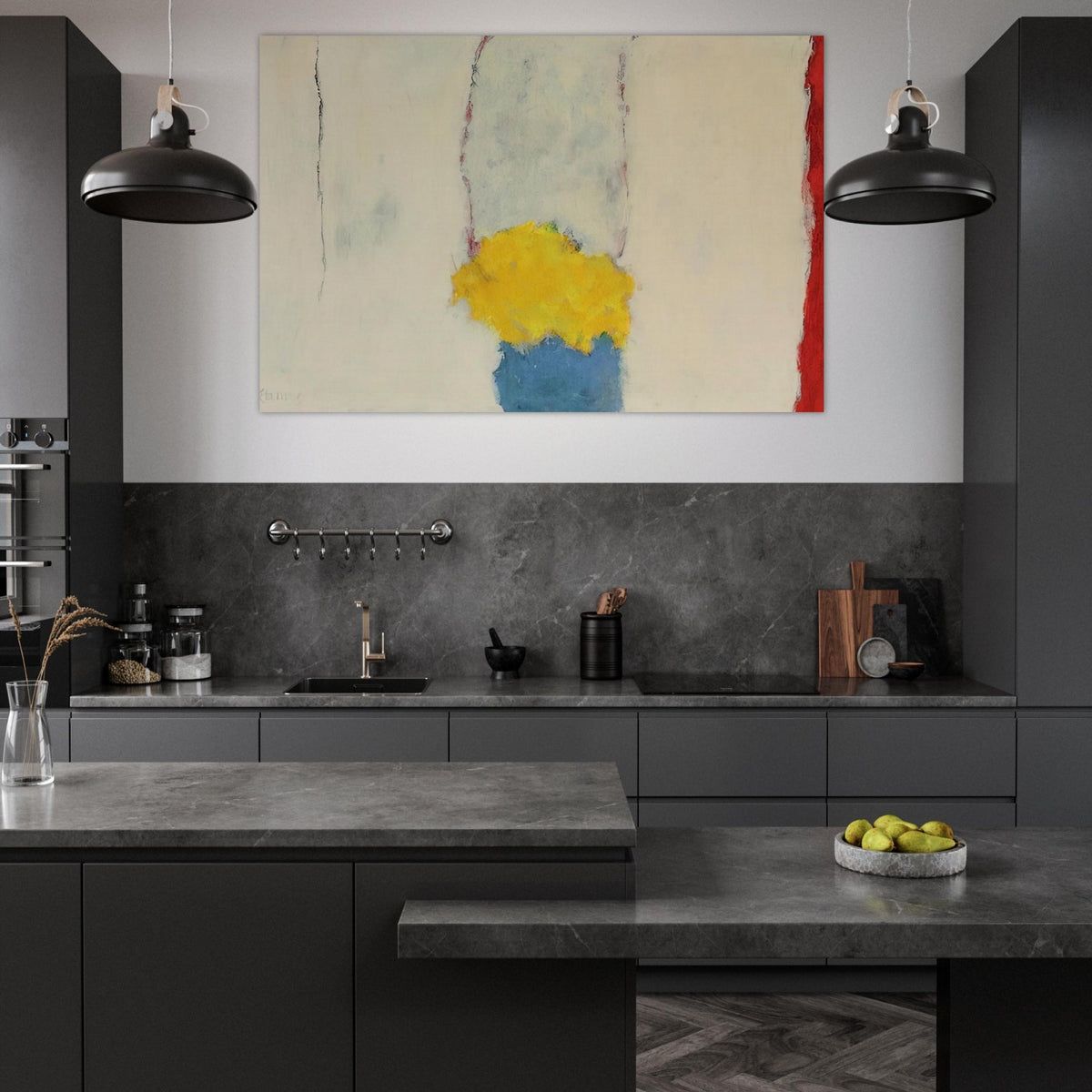 Classic Boundaries IV - 1962 - Theodoros Stamos Art Prints - 100x150 cm / 40x60″ inches | Theodoros Stamos Poster | Theodoros Stamos Prints