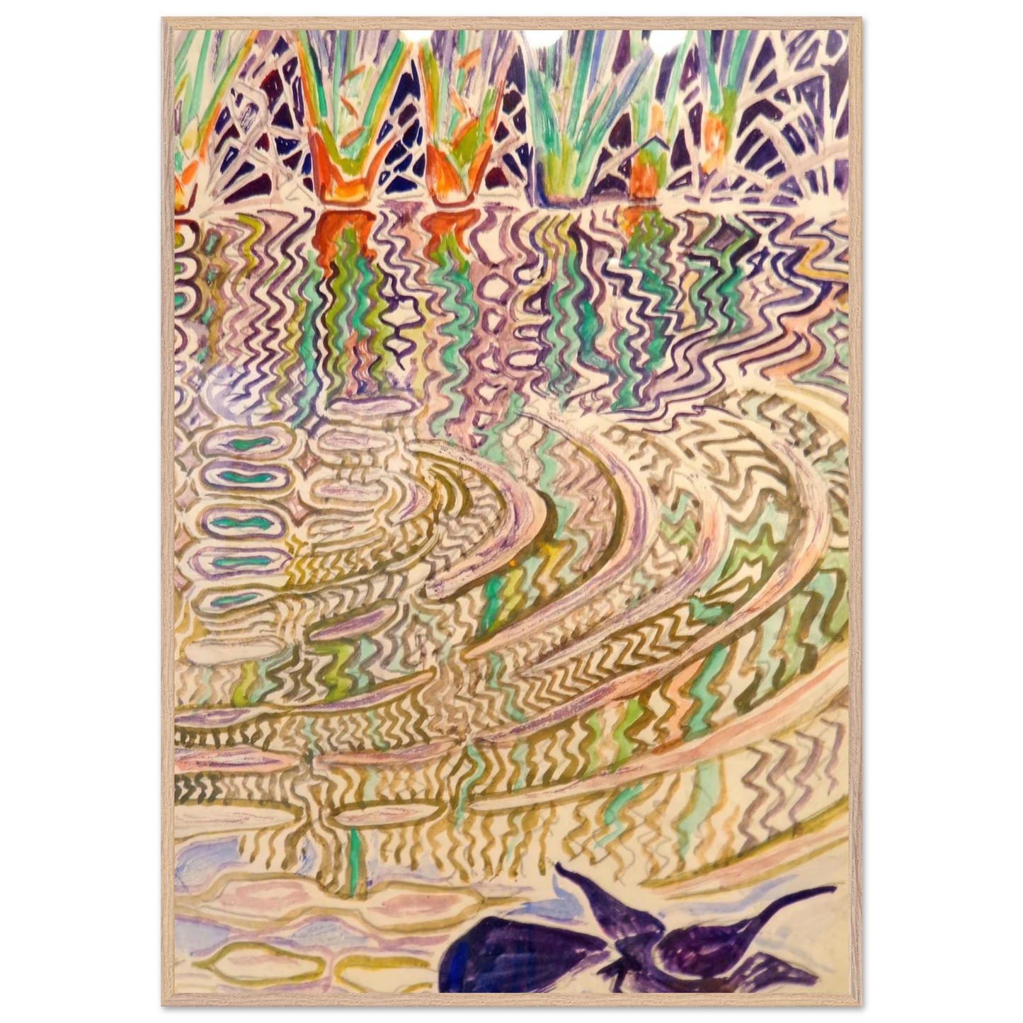 Walter Inglis Anderson - Walter Anderson Wall art - 30x40 cm / 12x16 inches - Fine Art Poster-canvas - -