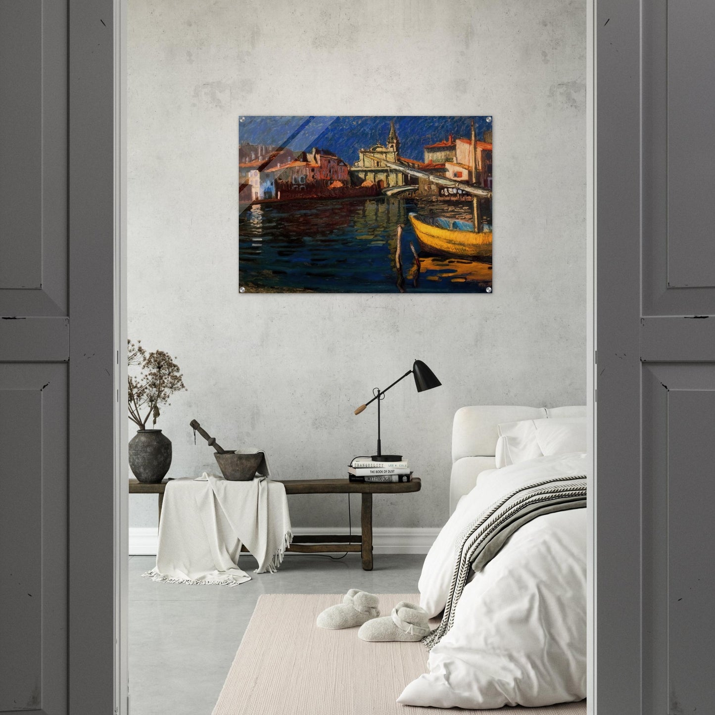 MARTIGUES - Raoul Dufy Acrylic Print - 70x100 cm / 28x40″ inches