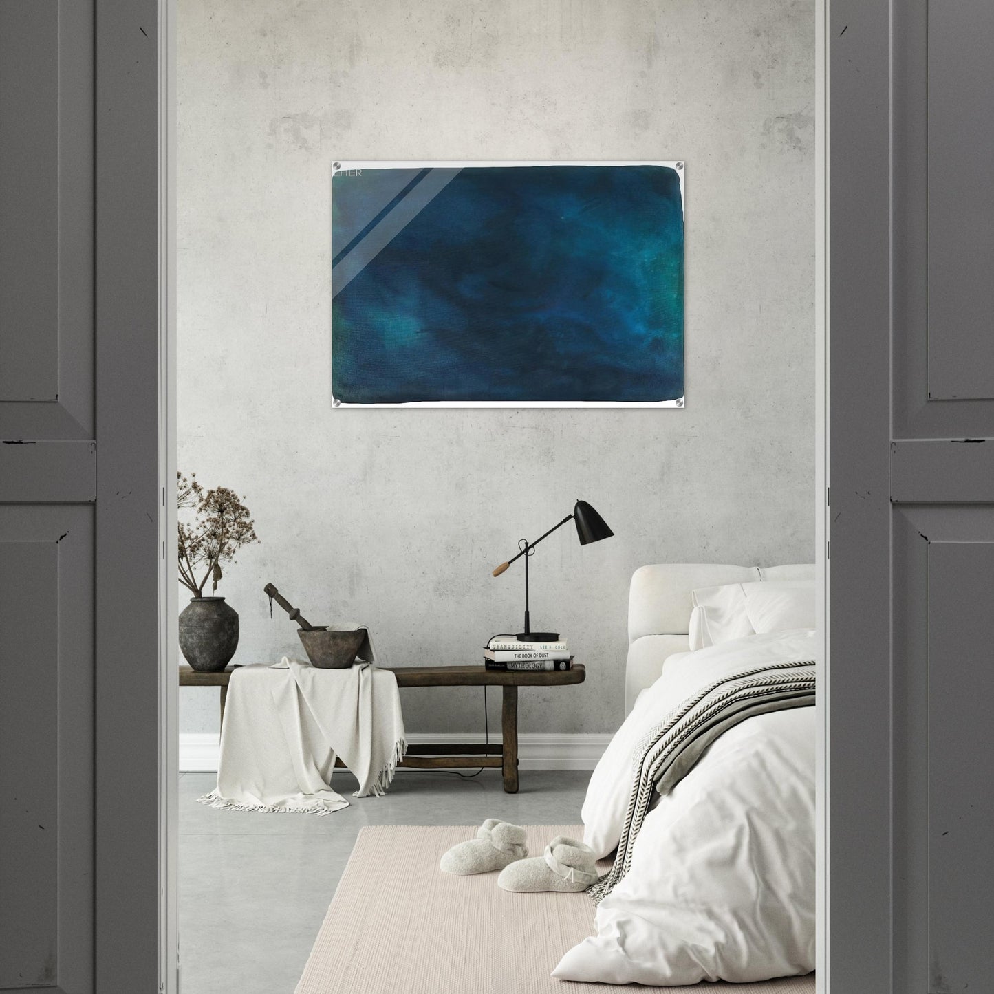 UNTITLED 1988 - Gotthard Graubner Acrylic Print - 70x100 cm / 28x40″ inches | Gotthard Graubner Wall Art | Gotthard Graubner Prints