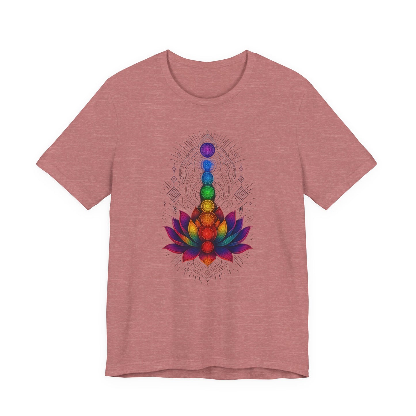Amante del yoga espiritual de la flor de loto del chakra
