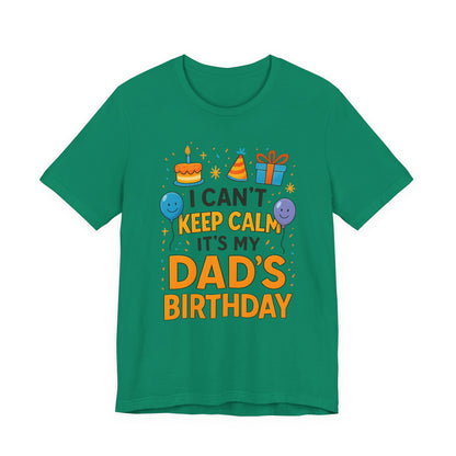 Regalo de cumpleaños para papá No puedo mantener la calma Es el cumpleaños de mi papá Feliz padre