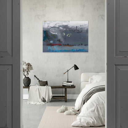 Vespers, 1992- - Helen Frankenthaler Brushed Aluminum Print - 70x100 cm / 28x40 inches | Helen Frankenthaler Aluminum Print | Helen Frankenthaler Prints