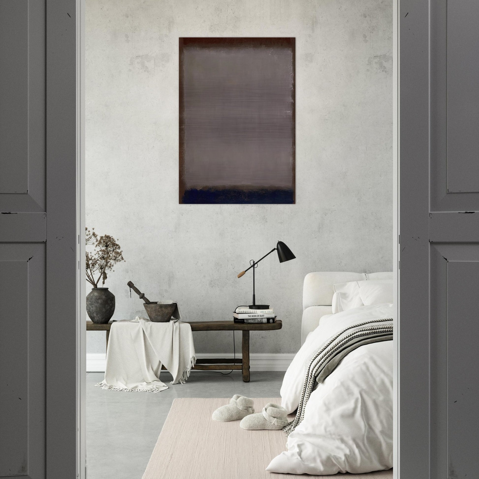 Lavender and Mulberry - 1959 - Mark Rothko Brushed Aluminum Print - 70x100 cm / 28x40 inches | Mark Rothko Aluminum Print | Mark Rothko Prints
