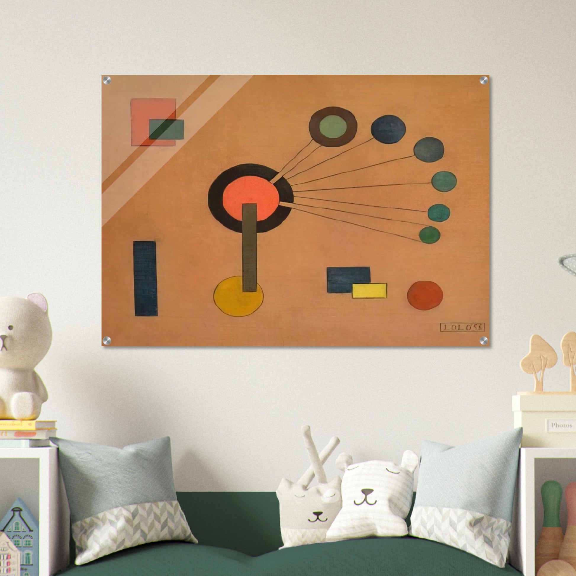 Untitled - 1956 1 - Lolo Soldevilla Acrylic Print - 70x100 cm / 28x40″ inches | Lolo Soldevilla Wall Art | Lolo Soldevilla Prints