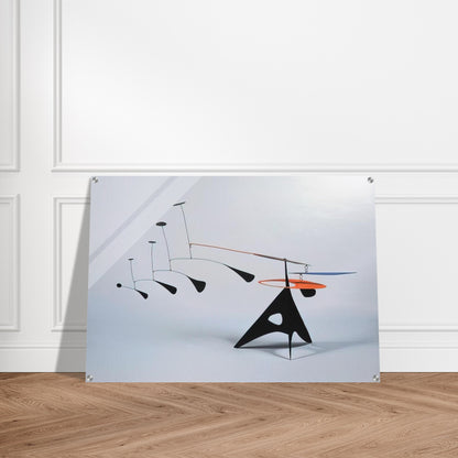 BLUE FEATHER 1948 - Alexander Calder Acrylic Print - 70x100 cm / 28x40″ inches
