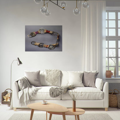BELT 1935 - Alexander Calder Brushed Aluminum Print - 70x100 cm / 28x40 inches | Alexander Calder Aluminum Print | Alexander Calder Prints