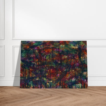 Untitled - 1957 - Norman Bluhm Brushed Aluminum Print - 70x100 cm / 28x40 inches | Norman Bluhm Aluminum Print | Norman Bluhm Prints