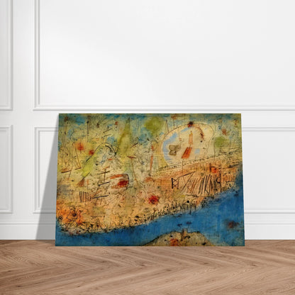 Camp des Milles - 1940 - Wols Brushed Aluminum Print - 70x100 cm / 28x40 inches | Wols Aluminum Print | Wols Prints