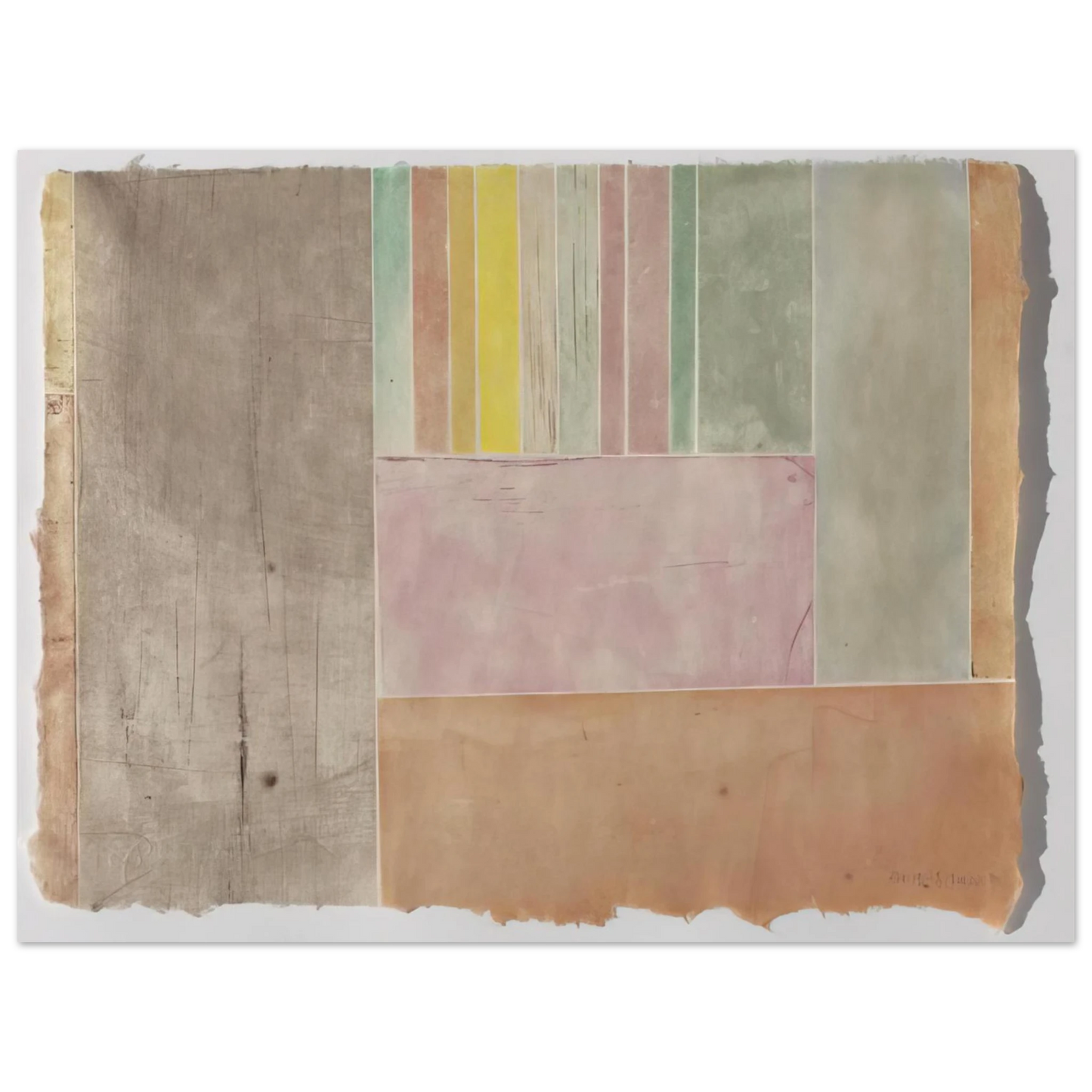 John Cage - HV2, No 17b - 1992  75x100 cm / 30x40inches Fine Art Poster