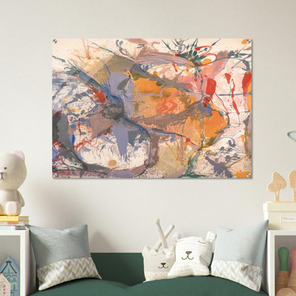 Before the Caves, 1958- - Helen Frankenthaler Acrylic Print - 70x100 cm / 28x40″ inches | Helen Frankenthaler Wall Art | Helen Frankenthaler Prints