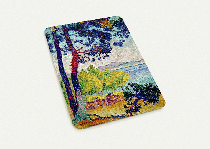 Afternoon at Pardigon, Var By Henri-Edmond Cross Pack of 10 Post Cards | Henri-Edmond Cross Post Cards | A6 (10.5 x 14.8 cm) - 4.1 x 5.8 inches