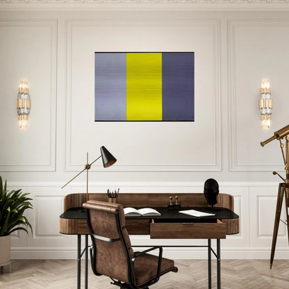 Summer Table - 1972 - Brice Marden Brushed Aluminum Print - 70x100 cm / 28x40 inches | Brice Marden Aluminum Print | Brice Marden Prints