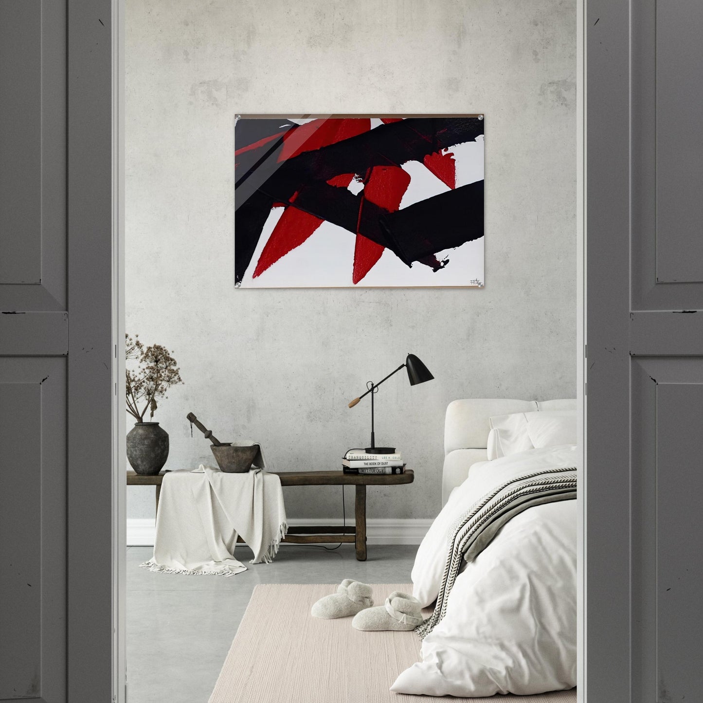UNTITLED 2007 - Luis Feito Acrylic Print - 70x100 cm / 28x40″ inches