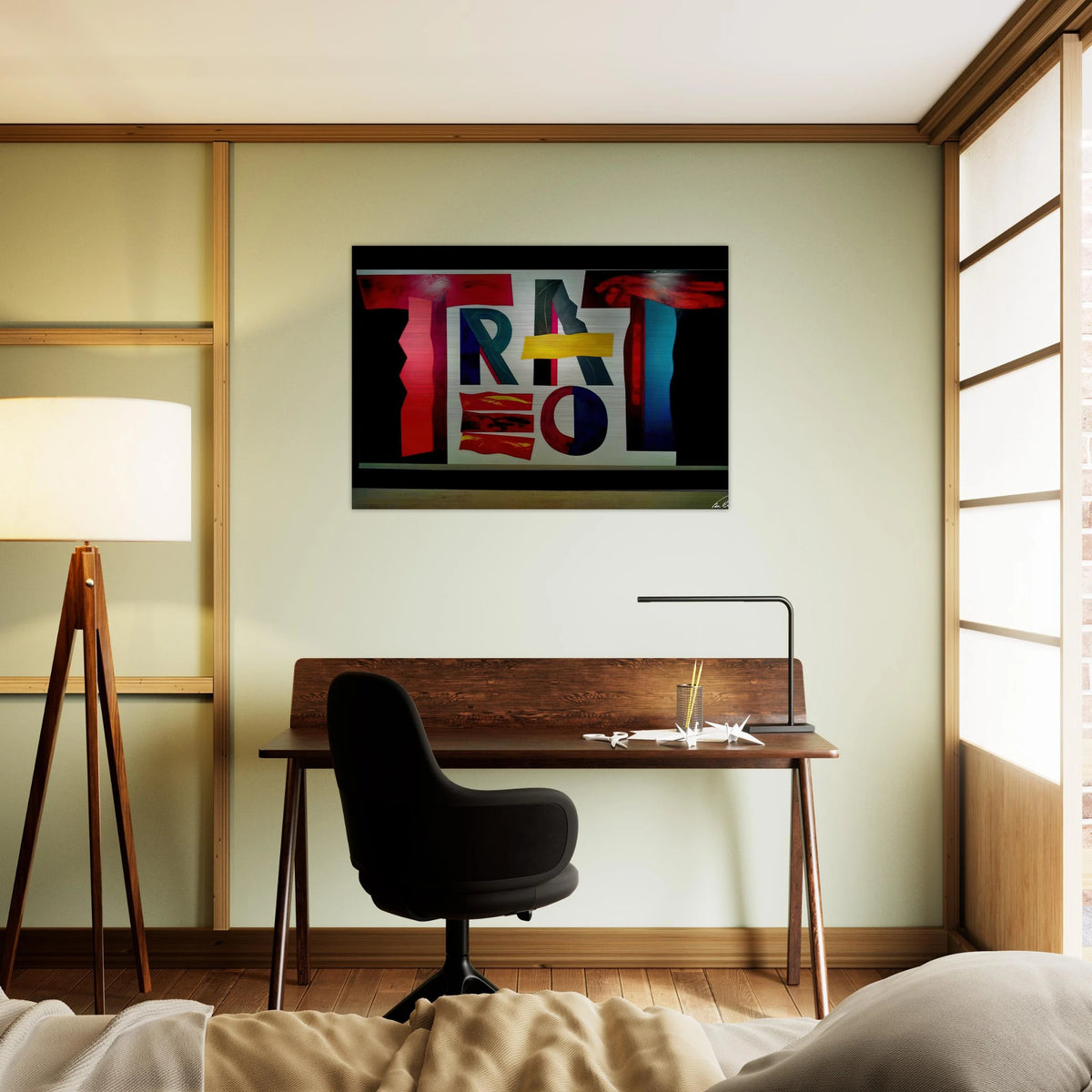 O Teatro - 2009 - Joao Vieira Brushed Aluminum Print - 70x100 cm / 28x40 inches | Joao Vieira Aluminum Print | Joao Vieira Prints