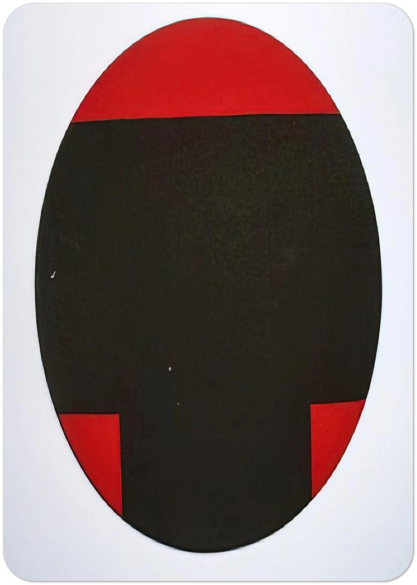 Big T - Hard Edge Painting By Leon Polk Smith Pack of 10 Post Cards | Leon Polk Smith Post Cards | A6 (10.5 x 14.8 cm) - 4.1 x 5.8 inches