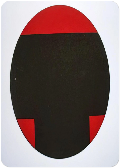 Big T - Hard Edge Painting By Leon Polk Smith Pack of 10 Post Cards | Leon Polk Smith Post Cards | A6 (10.5 x 14.8 cm) - 4.1 x 5.8 inches