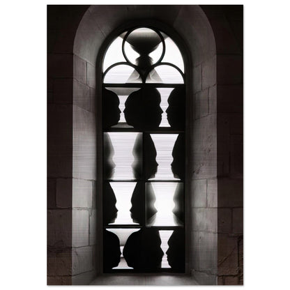 MENSCHENSOHN 2009 - Sigmar Polke Brushed Aluminum Print - 70x100 cm / 28x40 inches | Sigmar Polke Aluminum Print | Sigmar Polke Prints