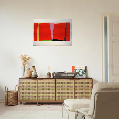 Untitled - 1970 - Larry Zox Brushed Aluminum Print - 70x100 cm / 28x40 inches | Larry Zox Aluminum Print | Larry Zox Prints