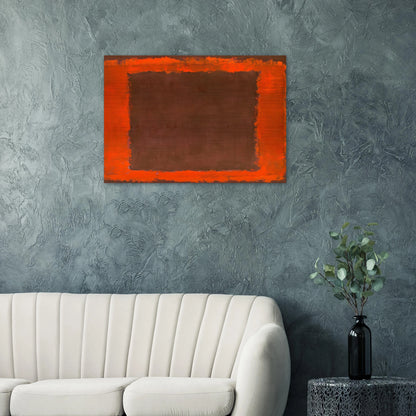 Untitled Mural for End Wall - 1959 - Mark Rothko Brushed Aluminum Print - 70x100 cm / 28x40 inches | Mark Rothko Aluminum Print | Mark Rothko Prints