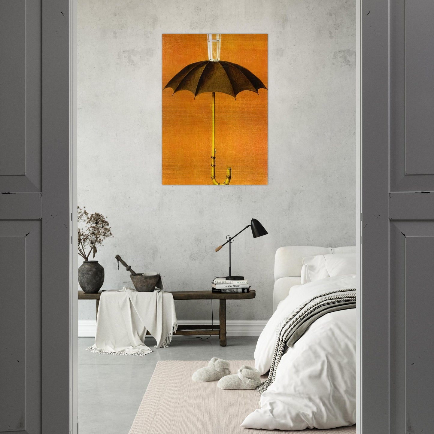 HEGEL S HOLIDAY 1958 - Rene Magritte Brushed Aluminum Print - 70x100 cm / 28x40 inches | Rene Magritte Aluminum Print | Rene Magritte Prints