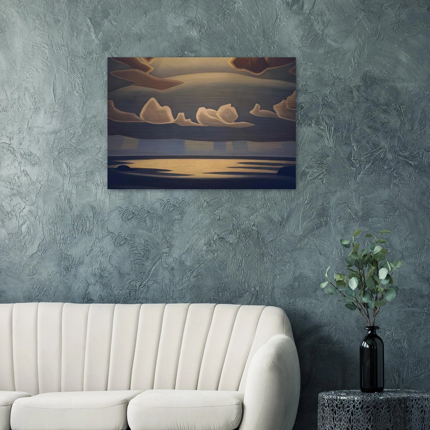 From the North Shore, Lake Superior - 1927 - Lawren Harris Brushed Aluminum Print - 70x100 cm / 28x40 inches | Lawren Harris Aluminum Print | Lawren Harris Prints