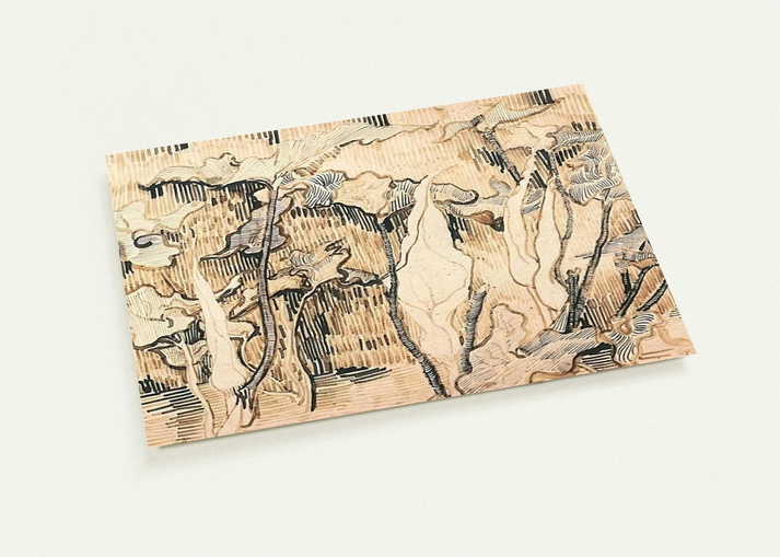 Arums By Vincent van Gogh Pack of 10 Post Cards | Vincent van Gogh Post Cards | A6 (10.5 x 14.8 cm) - 4.1 x 5.8 inches