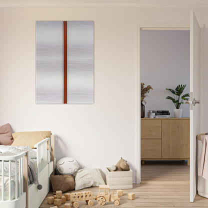 The Wild - Barnett Newman Brushed Aluminum Print - 70x100 cm / 28x40 inches | Barnett Newman Aluminum Print | Barnett Newman Prints