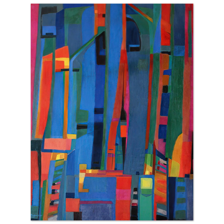Alfred Manessier - Salve Regina - 1945  75x100 cm / 30x40inches Fine Art Poster