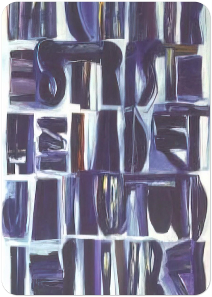 La chair este triste - 1966 By Joao Vieira Pack of 10 Post Cards | Joao Vieira Post Cards | A6 (10.5 x 14.8 cm) - 4.1 x 5.8 inches
