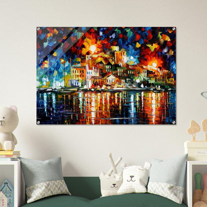 Leonid Afremov - Leonid Afremov Acrylic Print - 70x100 cm / 28x40″ inches | Leonid Afremov Wall Art | Leonid Afremov Prints