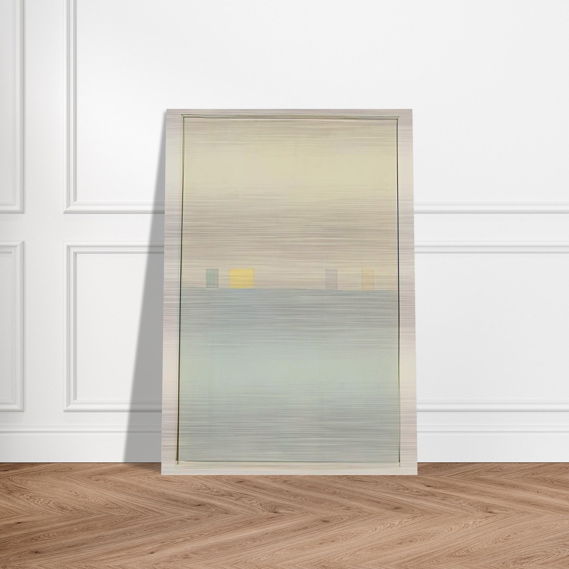 Spazio Luce - 1960 - Antonio Calderara Brushed Aluminum Print - 70x100 cm / 28x40 inches | Antonio Calderara Aluminum Print | Antonio Calderara Prints