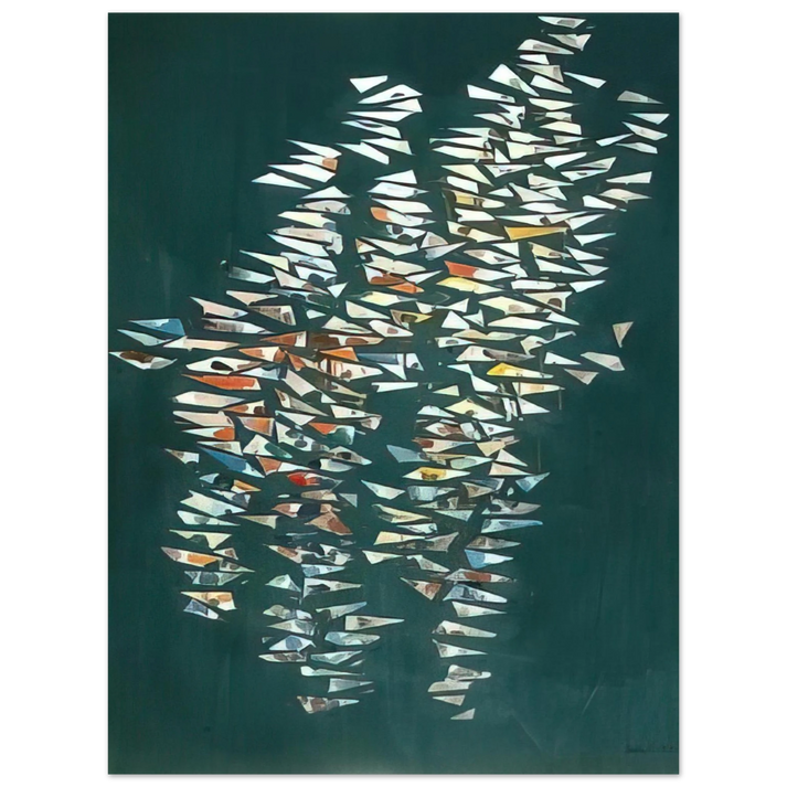 Robert Goodnough - NZT - 1999  75x100 cm / 30x40inches Fine Art Poster