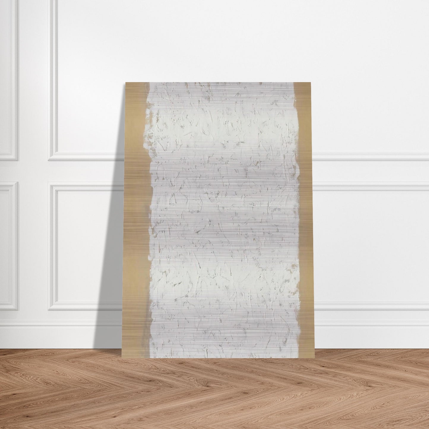 Enter - Minimalism - Robert Ryman Brushed Aluminum Print - 70x100 cm / 28x40 inches | Robert Ryman Aluminum Print | Robert Ryman Prints