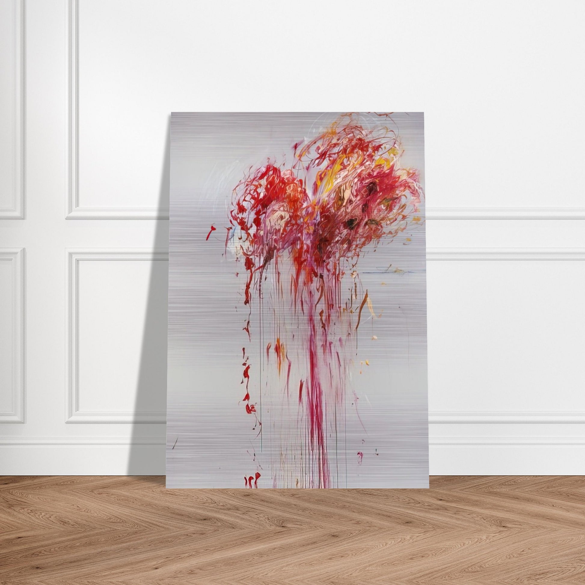 Nine Discourses on Commodus, Part VIII - Cy Twombly Brushed Aluminum Print - 70x100 cm / 28x40 inches | Cy Twombly Aluminum Print | Cy Twombly Prints