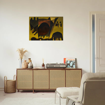 Indian Summer - 1941 - Arthur Dove Brushed Aluminum Print - 70x100 cm / 28x40 inches | Arthur Dove Aluminum Print | Arthur Dove Prints