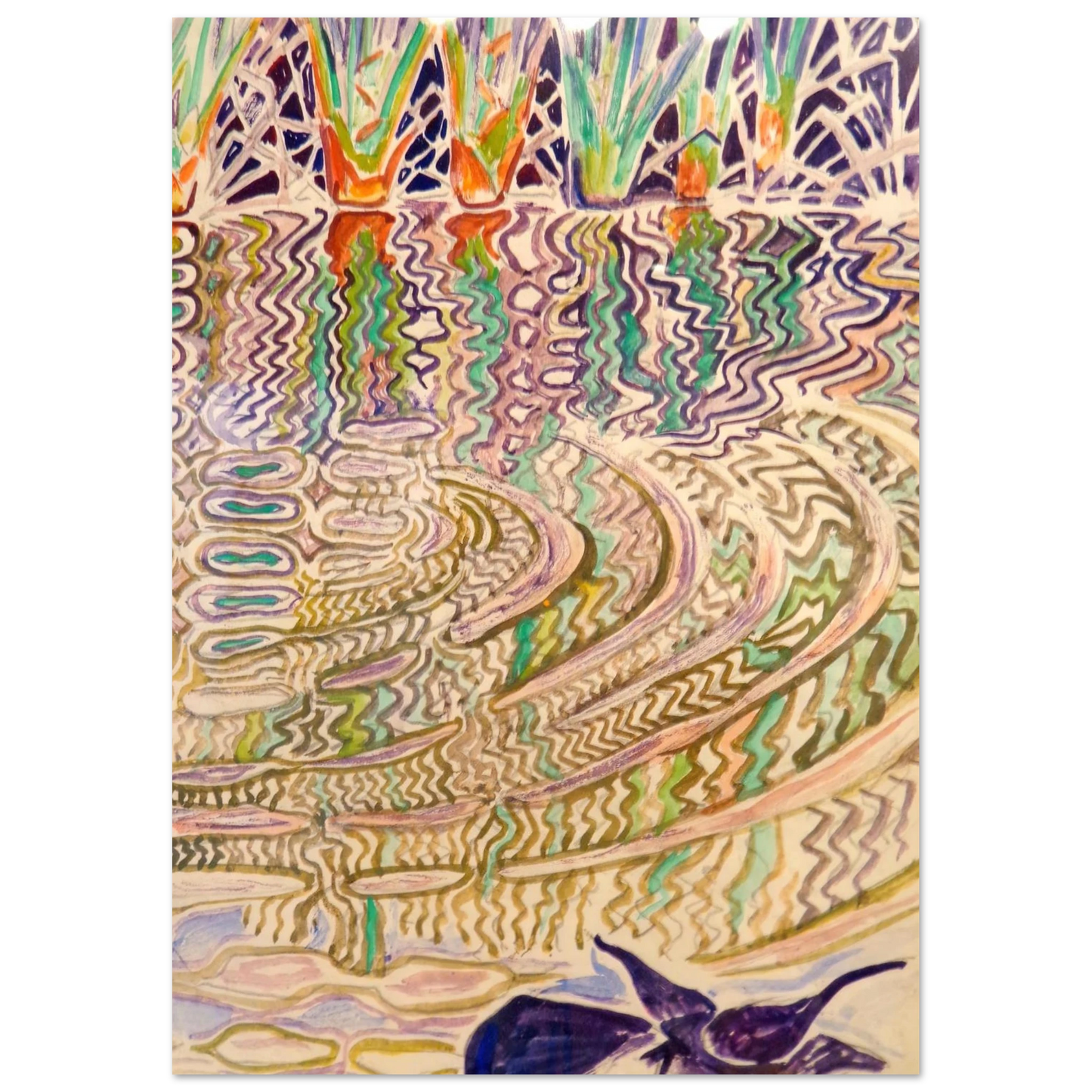 Walter Inglis Anderson - Walter Anderson Wall art - 45x60 cm / 18x24 inches - Fine Art Poster-canvas - -