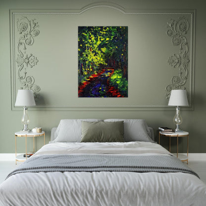 Forest Path - Emil Nolde Brushed Aluminum Print - 70x100 cm / 28x40 inches | Emil Nolde Aluminum Print | Emil Nolde Prints