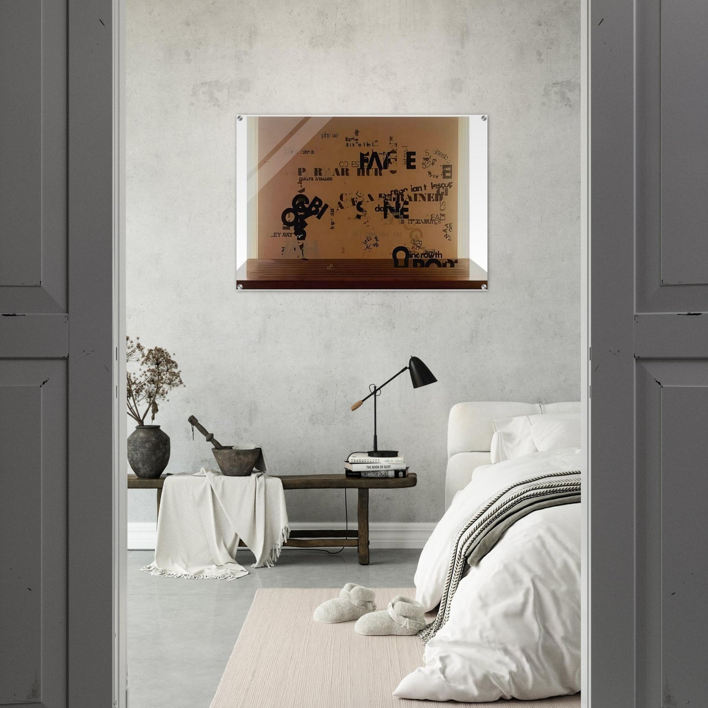 Not Wanting To Say Anything About Marcel, I - 1969 - John Cage Acrylic Print - 70x100 cm / 28x40″ inches