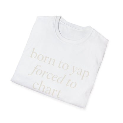 Camiseta "Born to Yap, Obligado a Gráfico", Divertida Camiseta de Enfermera para Trabajadores de la Salud, Regalo de Humor Médico para Enfermeras Registradas, Enfermeras Prácticas con Licencia (LPN), Camiseta de Enfermera Amante de los Perros